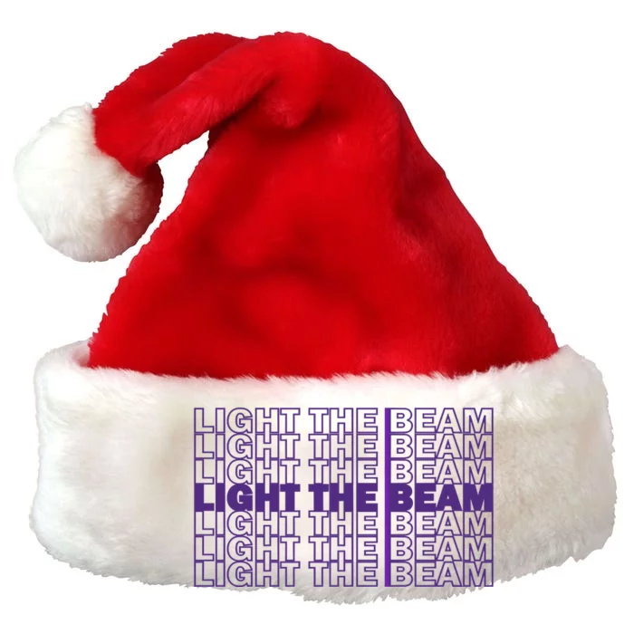 Light The Beam Sacramento Premium Christmas Santa Hat