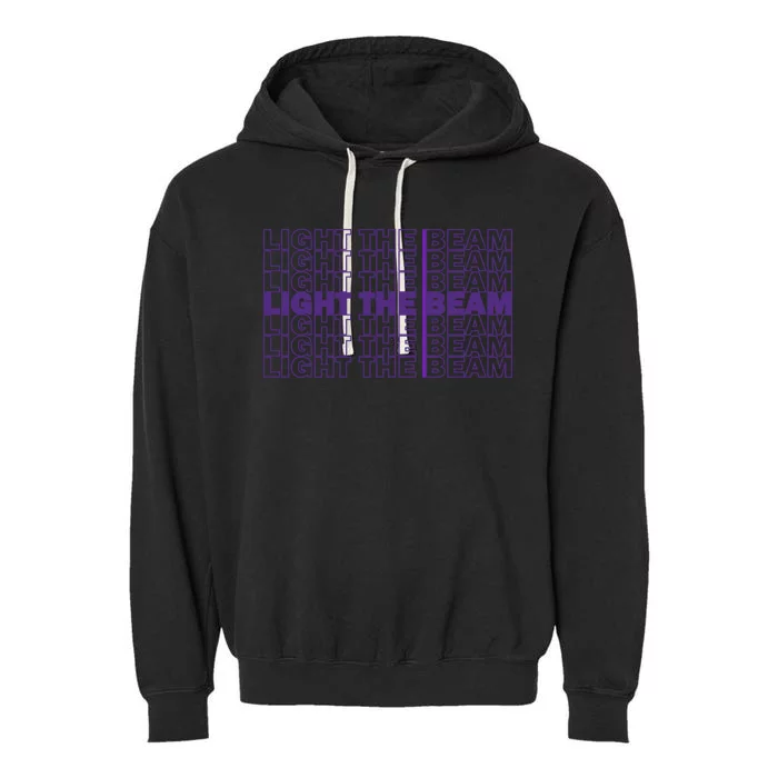 Light The Beam Sacrato Gift Garment-Dyed Fleece Hoodie