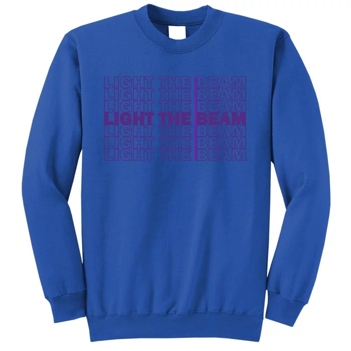 Light The Beam Sacrato Gift Tall Sweatshirt