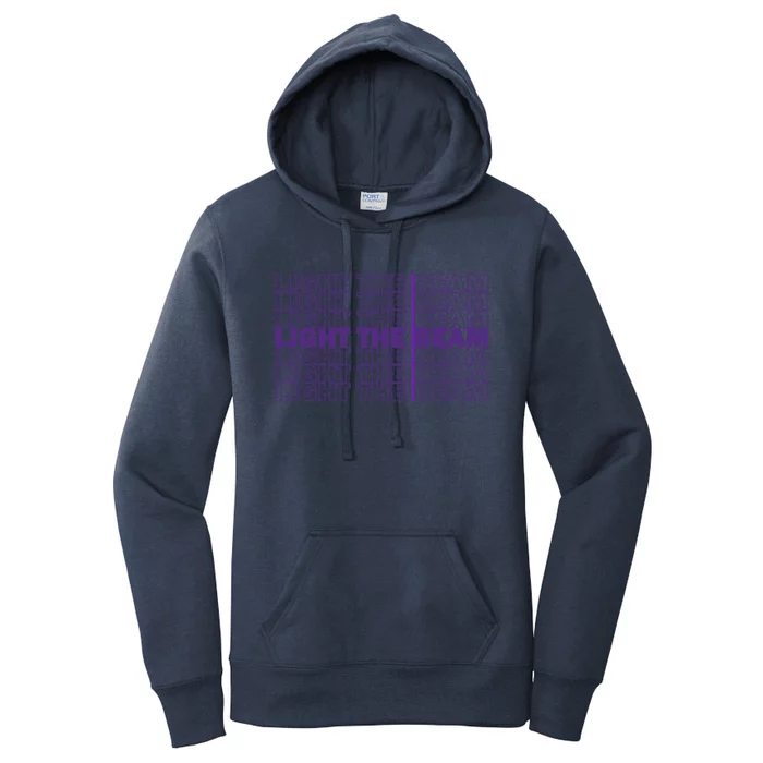 Light The Beam Sacrato Gift Women's Pullover Hoodie