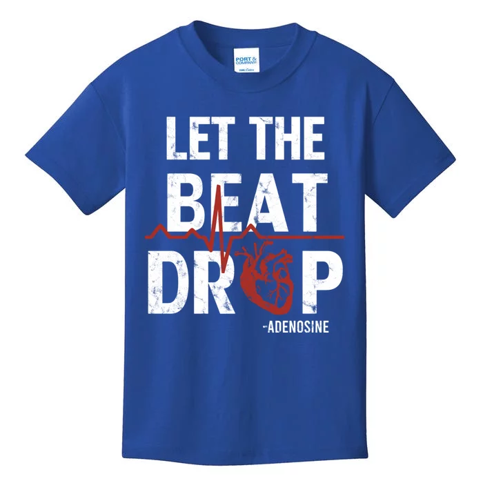 Let The Beat Drop Adenosine Nurse Gift Kids T-Shirt