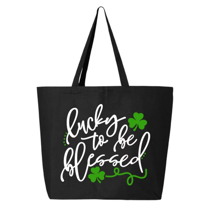 Lucky To Be Blessed 25L Jumbo Tote