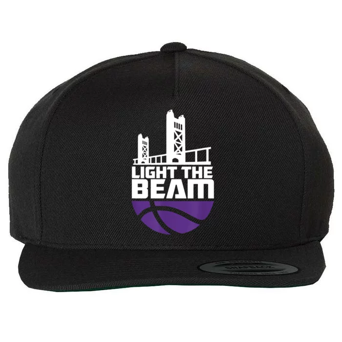 Light The Beam Sacramento Wool Snapback Cap