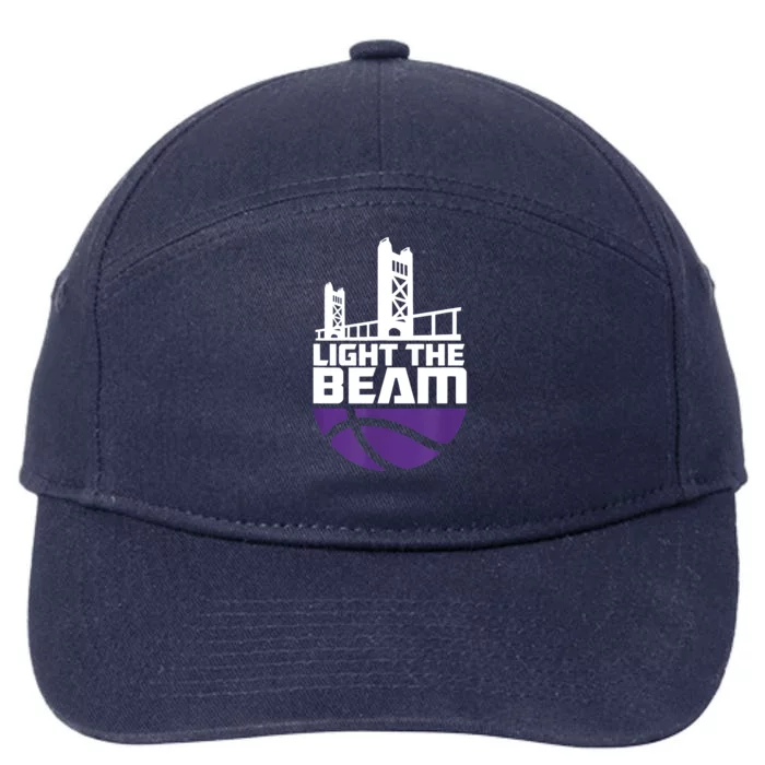 Light The Beam Sacramento 7-Panel Snapback Hat