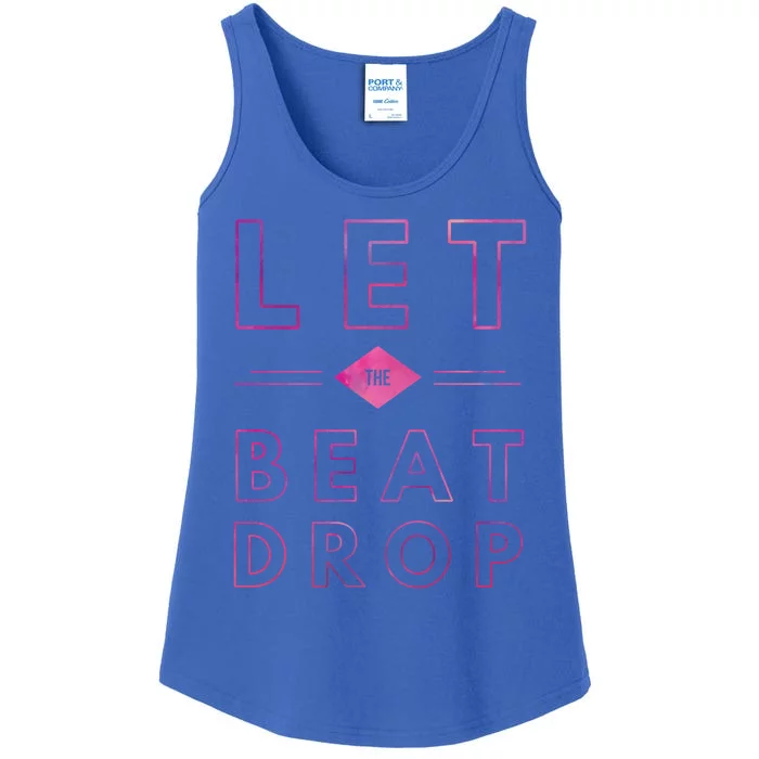 Let The Beat Drop Funny Nurse Saying Beautiful Rn Nurse Gift Cool Gift Ladies Essential Tank