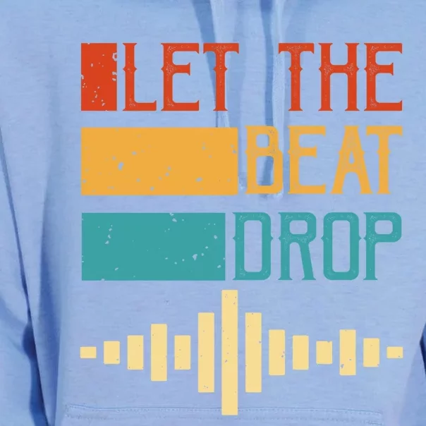 Let The Beat Drop Gift Unisex Surf Hoodie