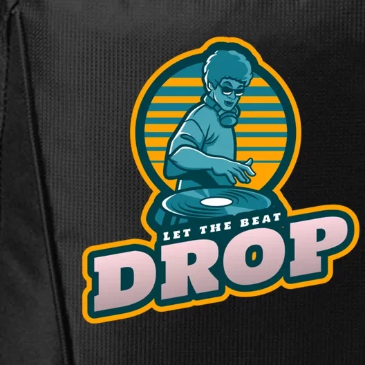 Let The Beat Drop For Dance Club And Festivals Fans Retro Great Gift City Backpack