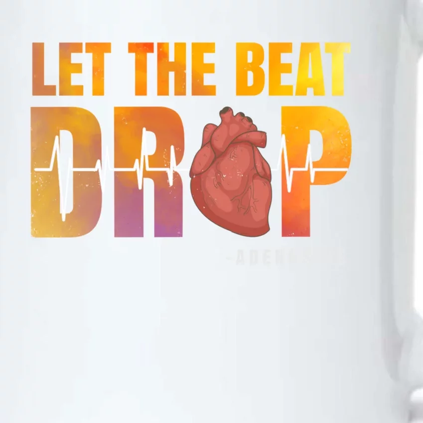 Let The Beat Drop Adenosine Graphic Nurse Gift Print Gift Black Color Changing Mug