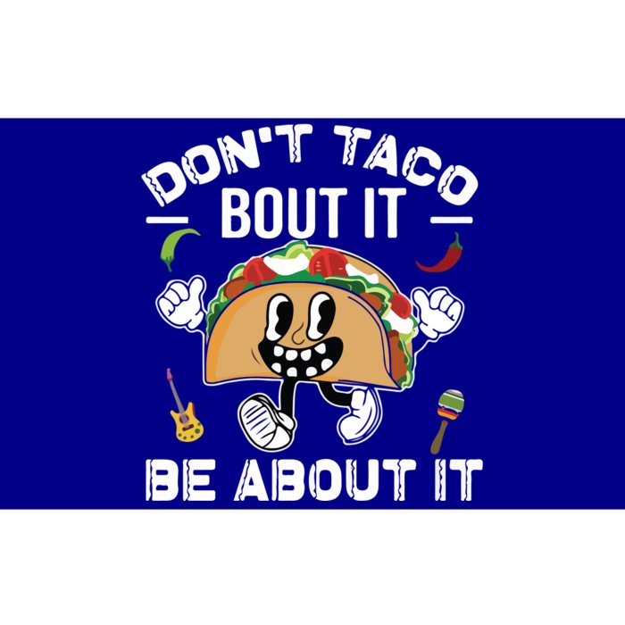 Lets Taco Bout Cinco De Mayo Funny Tacos Lover Bumper Sticker