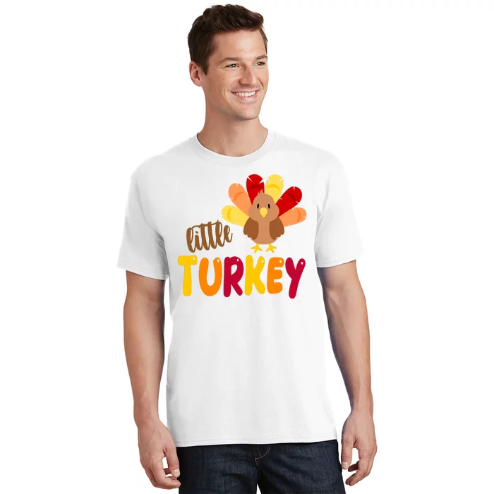 Little Turkey Cute Thanksgiving Holiday T-Shirt