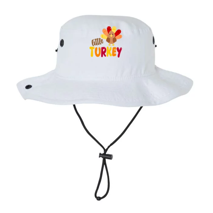 Little Turkey Cute Thanksgiving Holiday Legacy Cool Fit Booney Bucket Hat