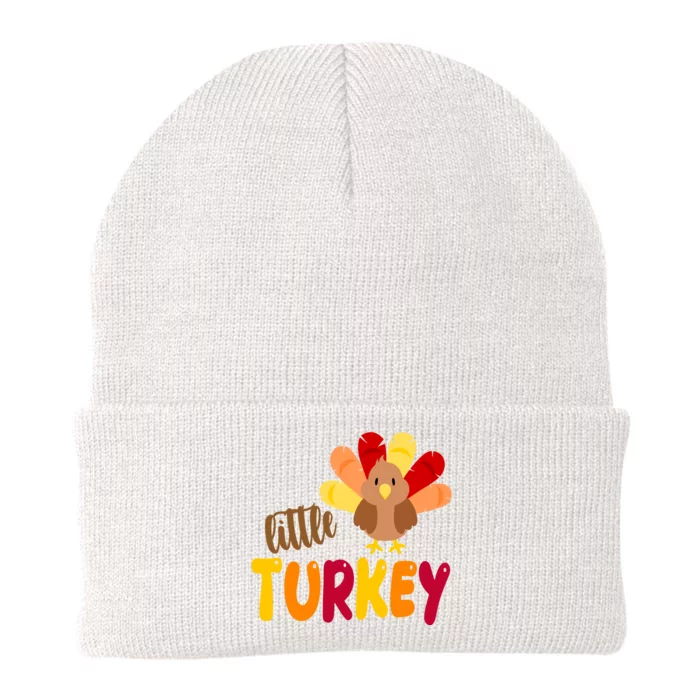 Little Turkey Cute Thanksgiving Holiday Knit Cap Winter Beanie