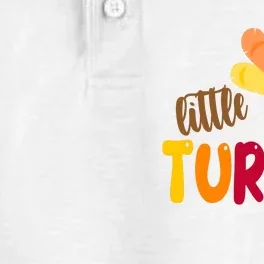 Little Turkey Cute Thanksgiving Holiday Dry Zone Grid Performance Polo