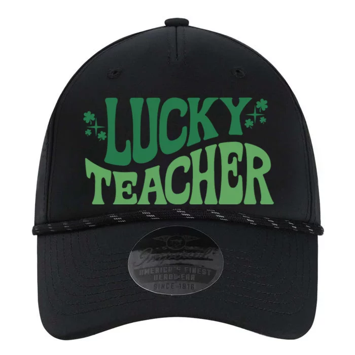 Lucky Teacher Cute St Patricks Day Performance The Dyno Cap