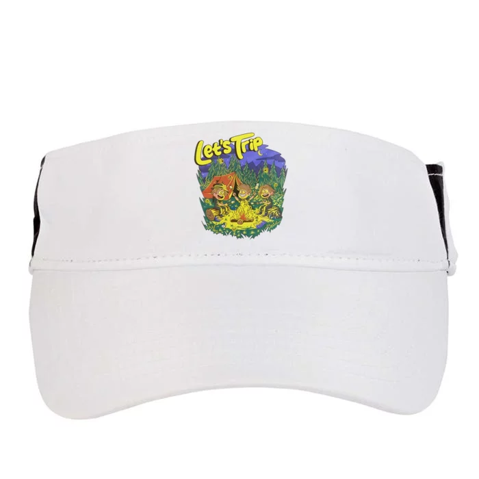 Let’S Trip Campfire Adult Drive Performance Visor