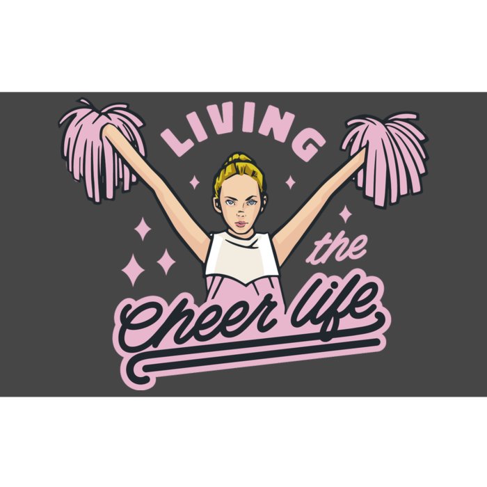 Living The Cheer Life Bumper Sticker