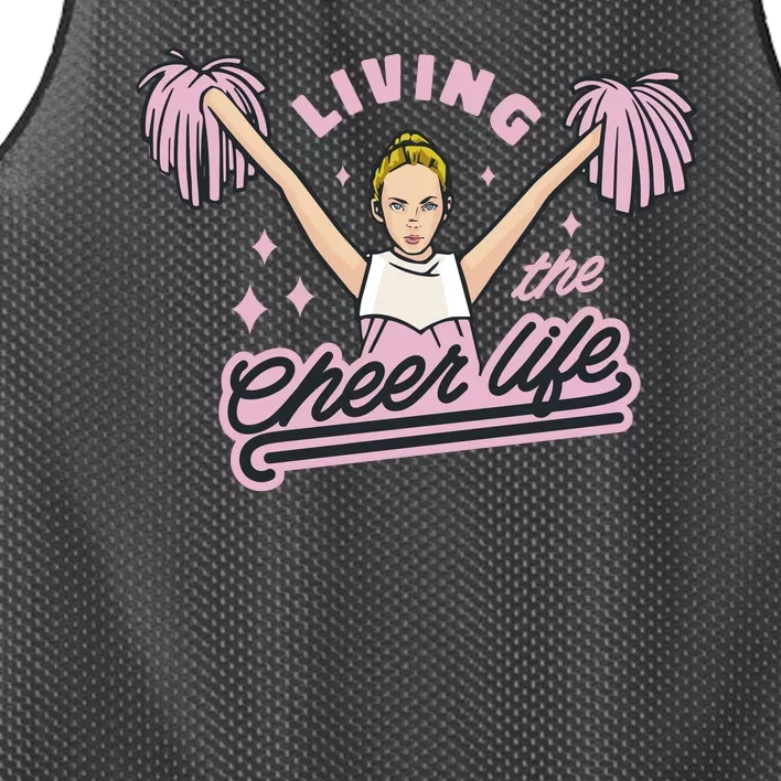 Living The Cheer Life Mesh Reversible Basketball Jersey Tank