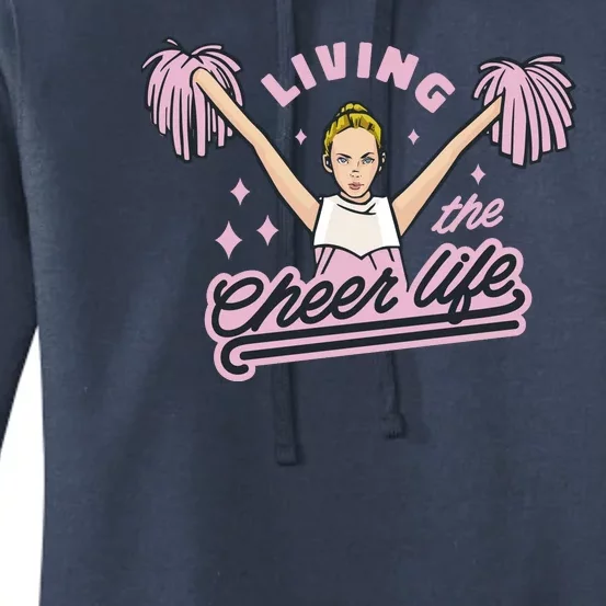 Living The Cheer Life Women's Pullover Hoodie