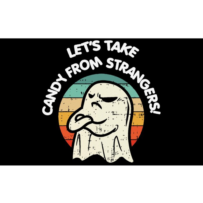 LetS Take Candy From Strangers Funny Halloween Bumper Sticker