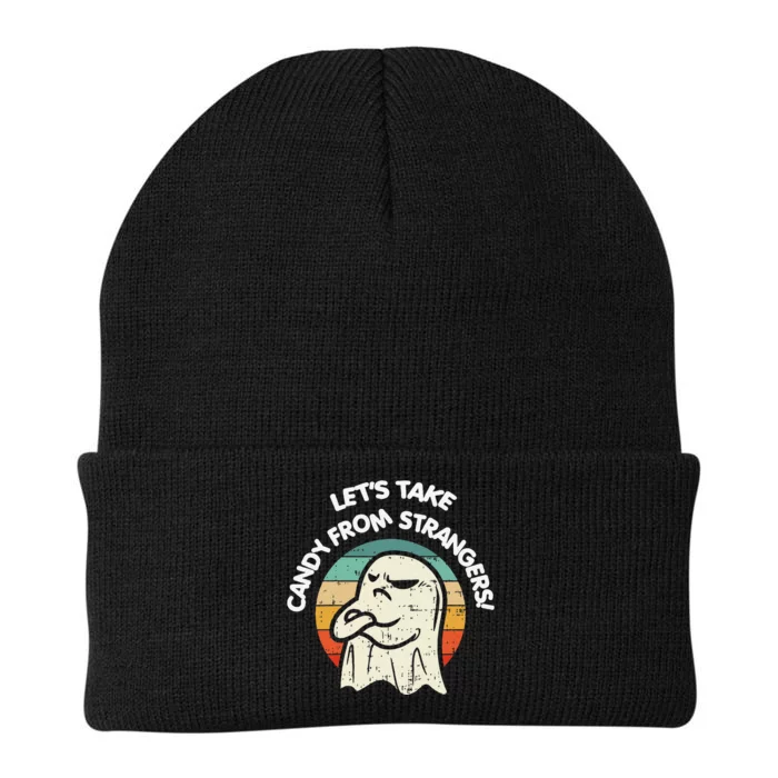 LetS Take Candy From Strangers Funny Halloween Knit Cap Winter Beanie