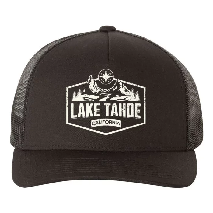 Lake Tahoe California Yupoong Adult 5-Panel Trucker Hat