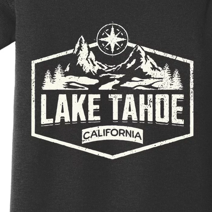 Lake Tahoe California Baby Bodysuit