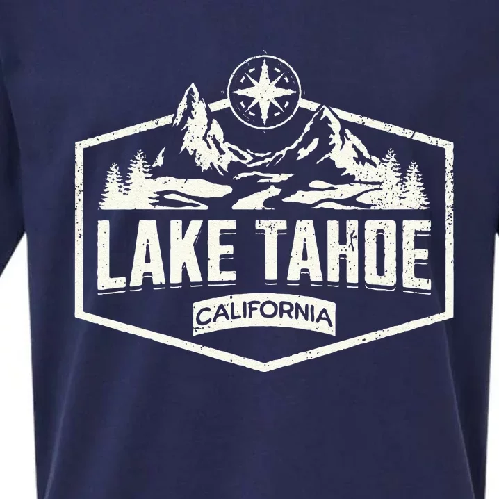 Lake Tahoe California Sueded Cloud Jersey T-Shirt