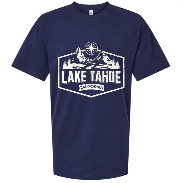 Lake Tahoe California Sueded Cloud Jersey T-Shirt