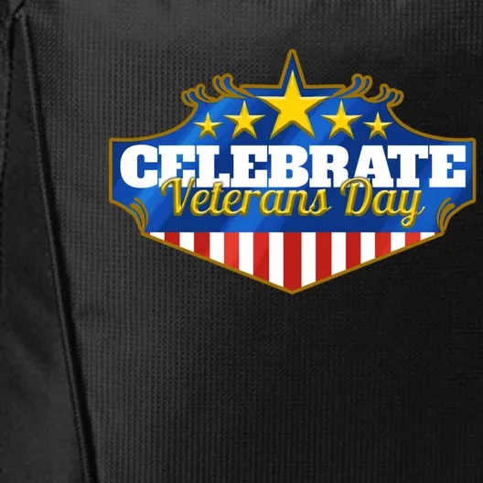 Logo To Celebrate Veterans Day Cool Gift City Backpack