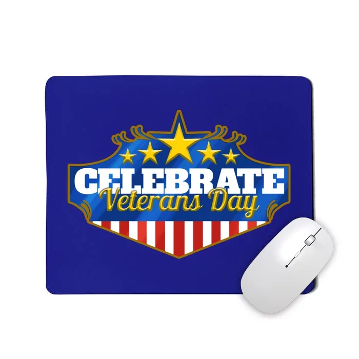 Logo To Celebrate Veterans Day Cool Gift Mousepad