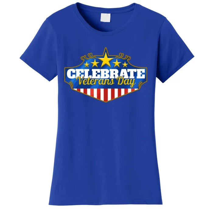 Logo To Celebrate Veterans Day Cool Gift Women's T-Shirt