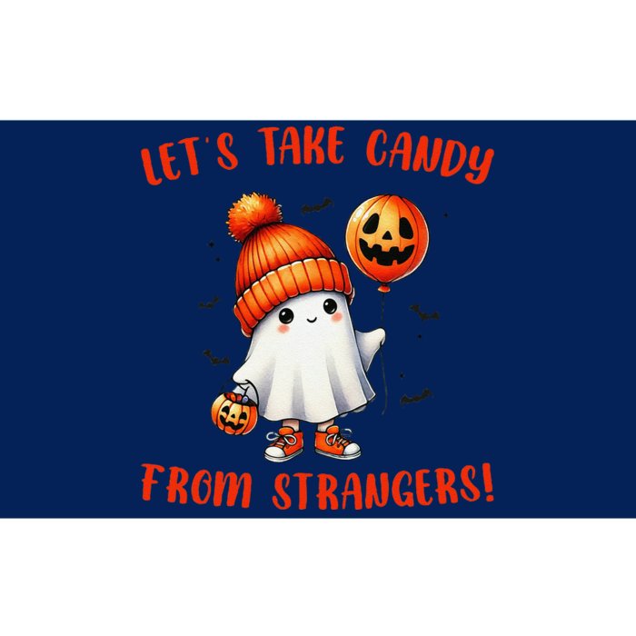 LetS Take Candy From Strangers Funny Halloween Bumper Sticker