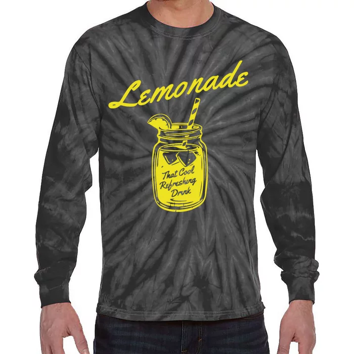 Lemonade That Cool Refreshing Drink Tie-Dye Long Sleeve Shirt