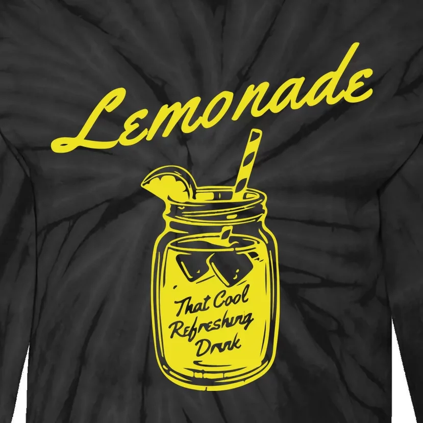 Lemonade That Cool Refreshing Drink Tie-Dye Long Sleeve Shirt