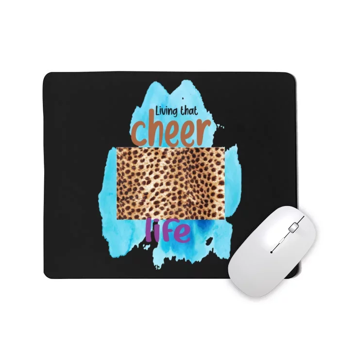 Living That Cheer Mom Life Mousepad