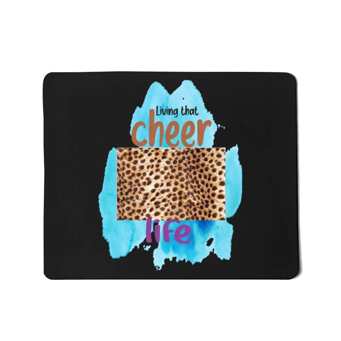 Living That Cheer Mom Life Mousepad