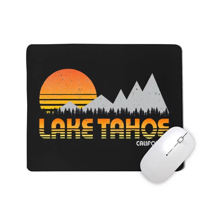 Lake Tahoe California Mountain Lake Life Mousepad