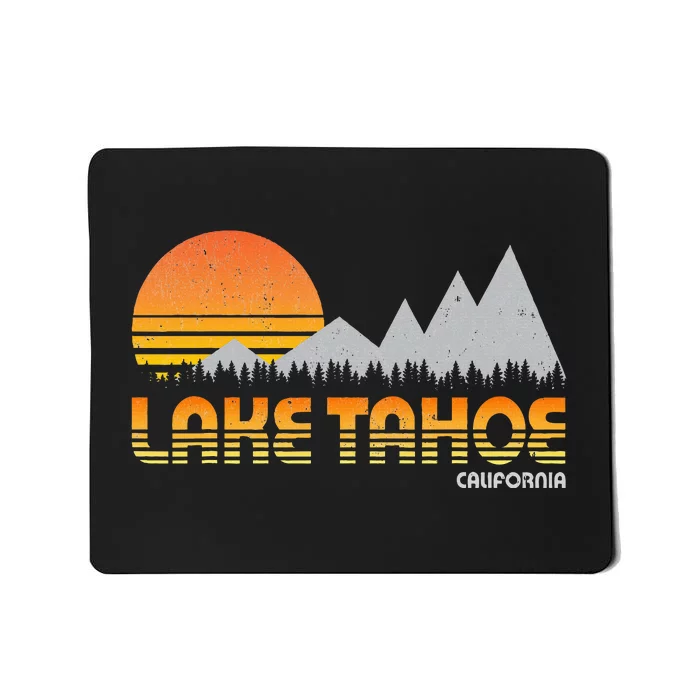 Lake Tahoe California Mountain Lake Life Mousepad