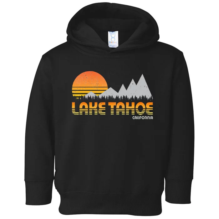 Lake Tahoe California Mountain Lake Life Toddler Hoodie