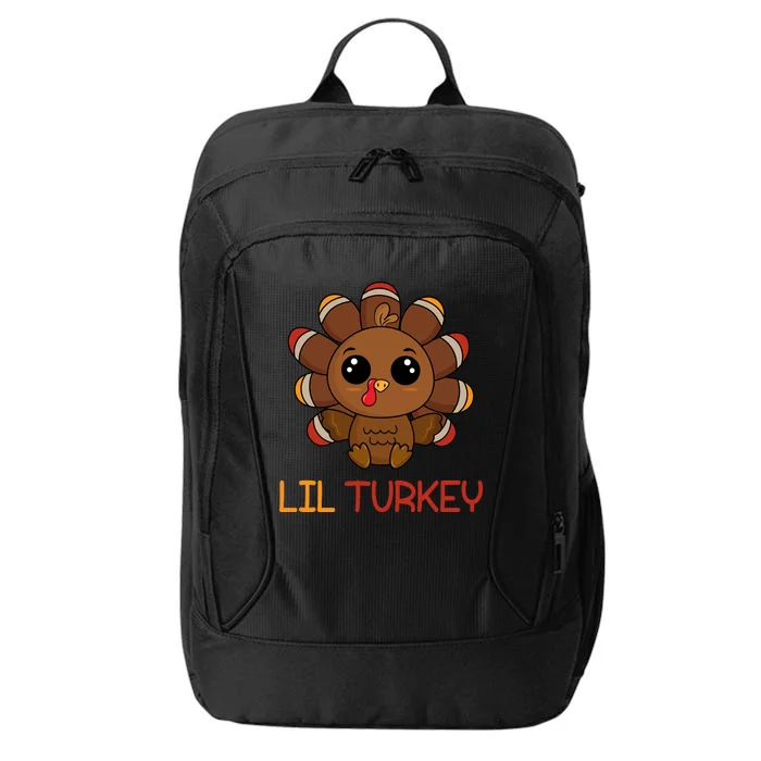 Lil Turkey Cute Thanksgiving City Backpack