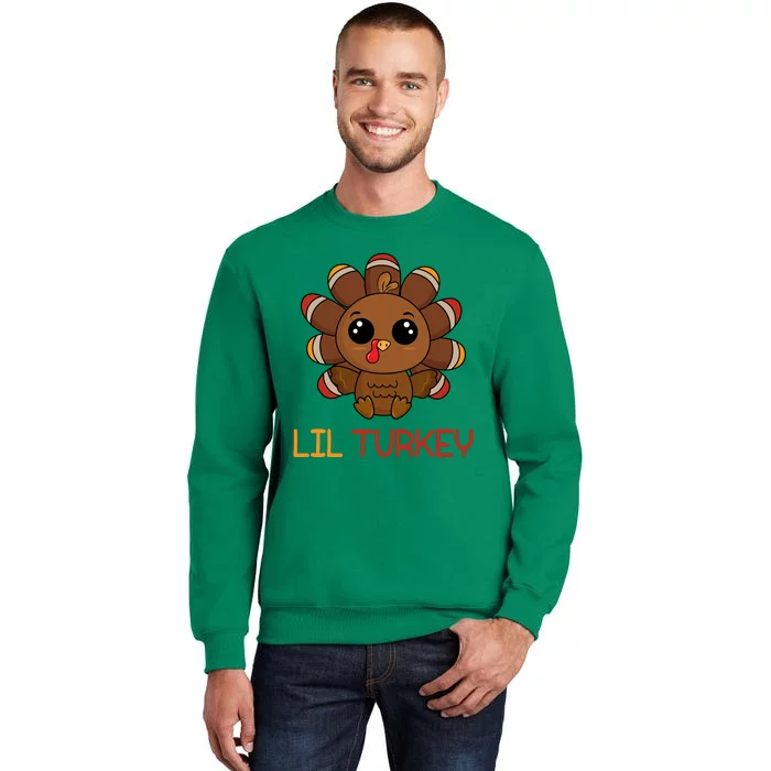 Lil Turkey Cute Thanksgiving Sweatshirt