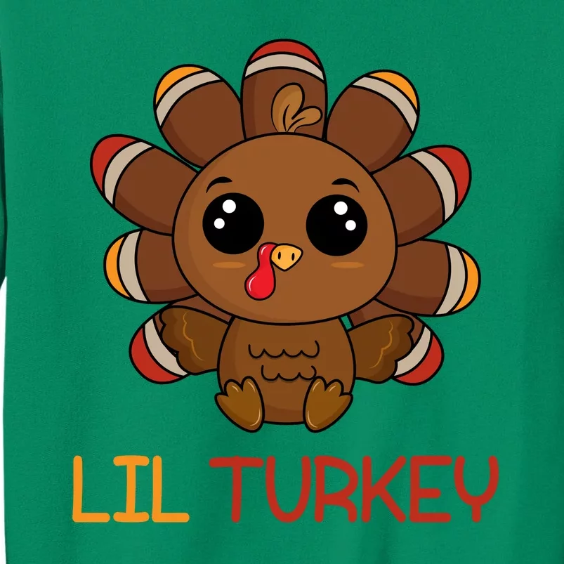 Lil Turkey Cute Thanksgiving Sweatshirt