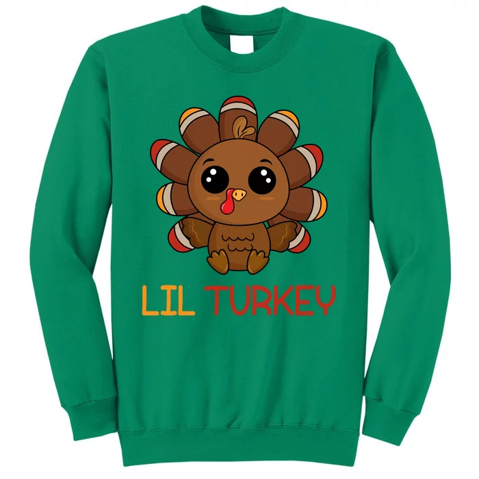 Lil Turkey Cute Thanksgiving Sweatshirt