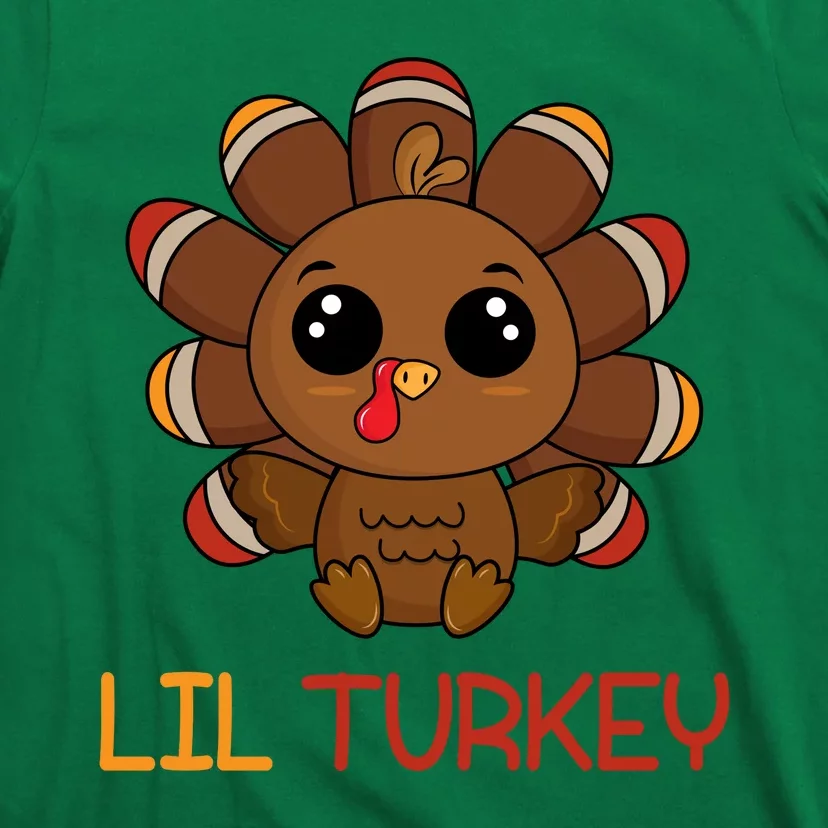 Lil Turkey Cute Thanksgiving T-Shirt