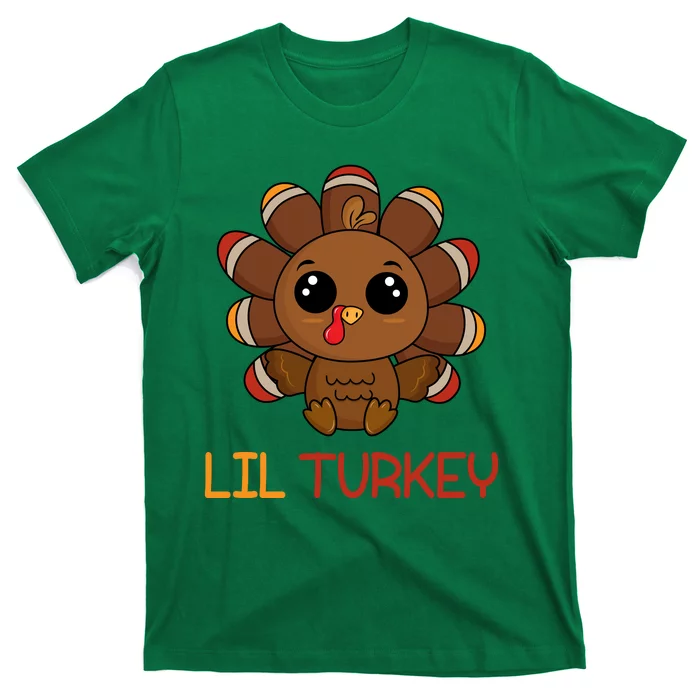 Lil Turkey Cute Thanksgiving T-Shirt