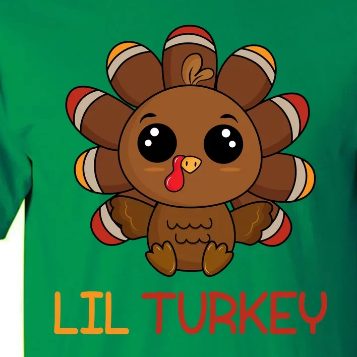 Lil Turkey Cute Thanksgiving Tall T-Shirt