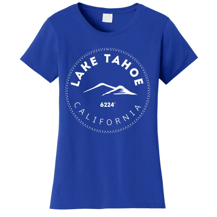 Lake Tahoe California Mountainous Gift Women's T-Shirt