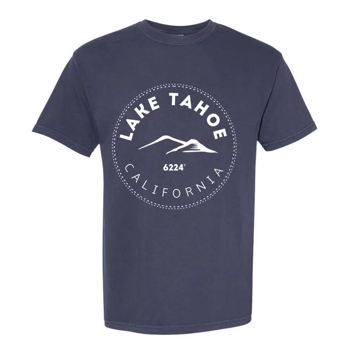 Lake Tahoe California Mountainous Gift Garment-Dyed Heavyweight T-Shirt