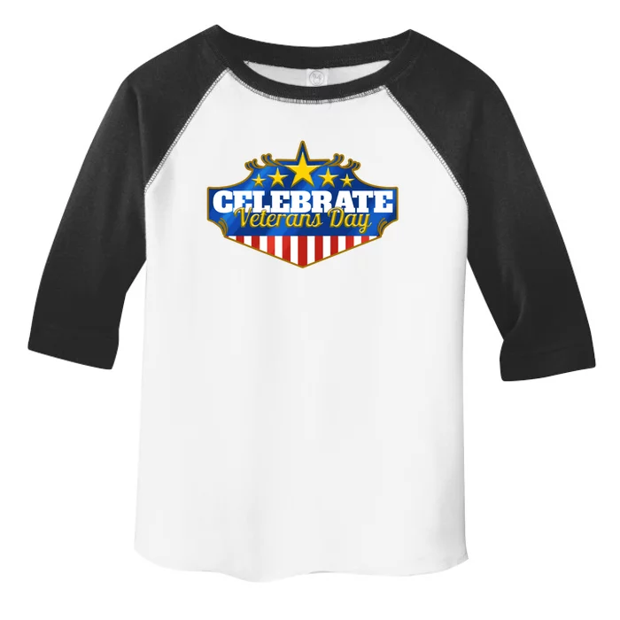 Logo To Celebrate Veterans Day Cool Gift Toddler Fine Jersey T-Shirt