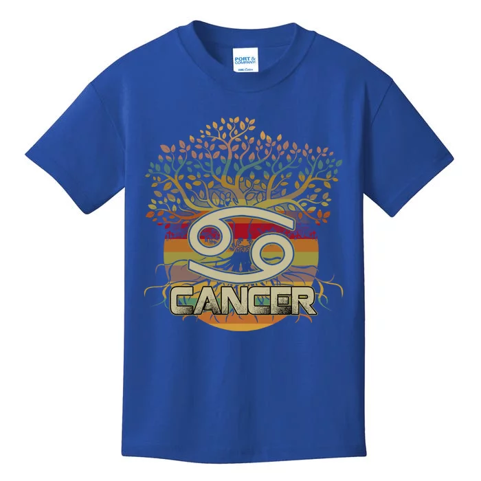 Living Tree Cancer Zodiac Gift Kids T-Shirt